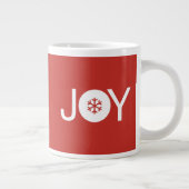 JoChristmas Gigant Red Coffee Tasse (Rechts)