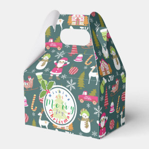 JoChristmas Green Geschenkschachtel