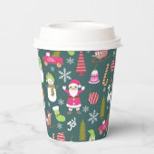 JoChristmas Green Pappbecher (Rückseite)