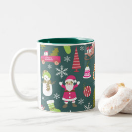 JoChristmas Green Zweifarbige Tasse