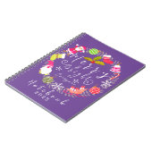 JoChristmas Lila Notizblock (Linke Seite)