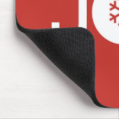 JoChristmas Red Mouse Pad Mousepad (Ecke)