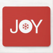 JoChristmas Red Mouse Pad Mousepad (Vorne)