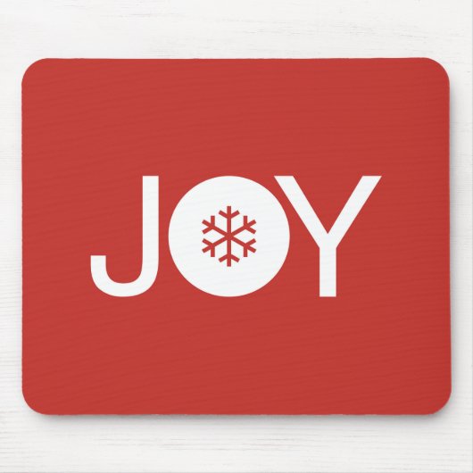 JoChristmas Red Mouse Pad Mousepad (Vorne)