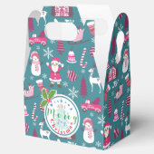 JoChristmas Turquoise Geschenkschachtel (Geöffnet)