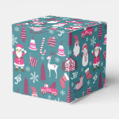 JoChristmas Turquoise Geschenkschachtel (Rückseite)