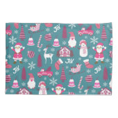 JoChristmas Turquoise Kissenbezug (Rückseite)