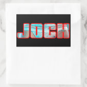 JOCK Rectangle Stickers (Tasche)