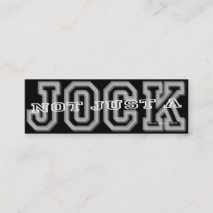 Jock - Social Media Personal Card Mini Visitenkarte