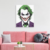 Jockers Gesicht Leinwanddruck (Insitu (Wohnzimmer))