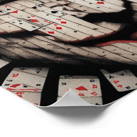 Jockers Gesichtskarte Poster (Ecke)