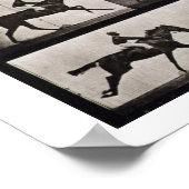 Jockey auf einem galoppierenden Pferd, Platte 627  Poster (Ecke)