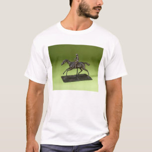 Jockey auf einem Pferd (Bronze) T-Shirt