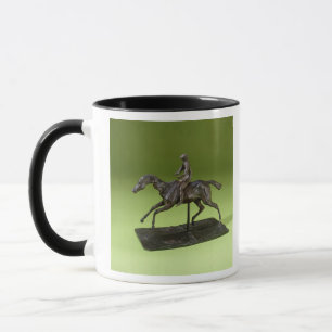 Jockey auf einem Pferd (Bronze) Tasse