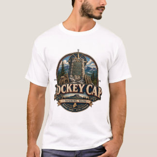 Jockey Cap Fryeburg Maine Historisches Gipfellandm T-Shirt