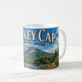 Jockey Cap Fryeburg Maine Kaffeetasse (VorderseiteRechts)