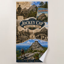 Jockey Cap Fryeburg Maine Vintage Reise Strand