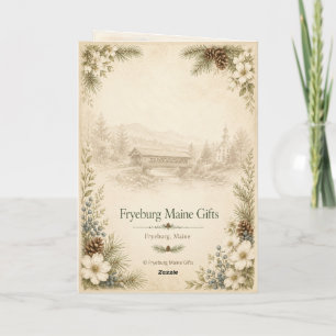Jockey Cap Geburtstagsabenteuer Fryeburg Maine Karte