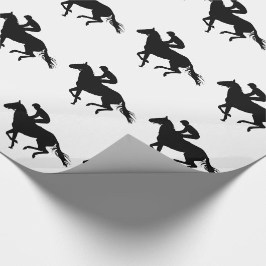 Jockey Geschenkpapier (Ecke)