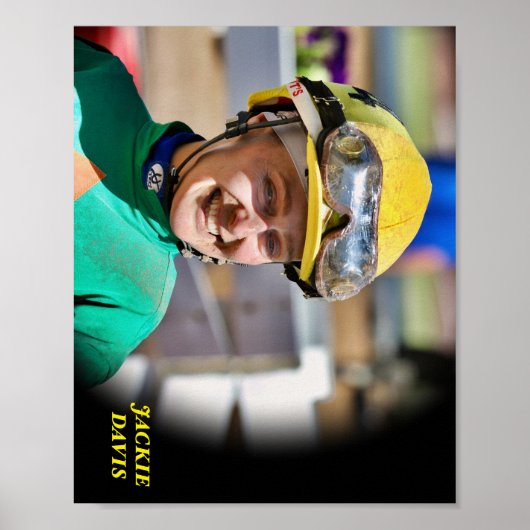 Jockey, Jackie Davis Poster (Vorne)