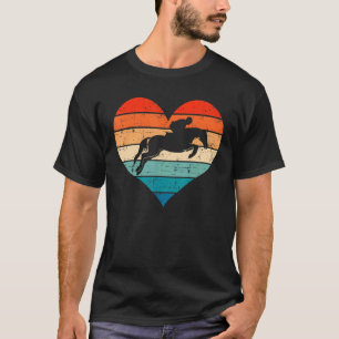 Jockey Pferderennen Pferde Reiten Reiter Pferdefüh T-Shirt