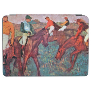Jockey und Horse, Edgar Degas iPad Air Hülle