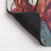 Jockey und Horse, Edgar Degas Mousepad (Ecke)