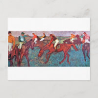 Jockey und Horse, Edgar Degas