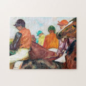 Jockey und Horse, Edgar Degas Puzzle (Horizontal)