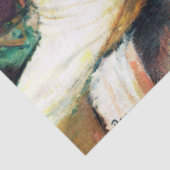 Jockey und Horse, Edgar Degas Seidenpapier (Ausschnitt)