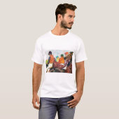 Jockey und Horse, Edgar Degas T-Shirt (Vorne ganz)