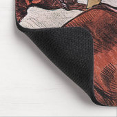 Jockey und Race Horse, Lautrec Mousepad (Ecke)