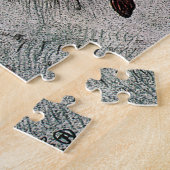 Jockey und Race Horse, Lautrec Puzzle (Seite)