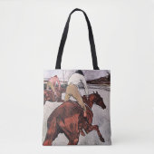 Jockey und Race Horse, Lautrec Tasche (Vorderseite)