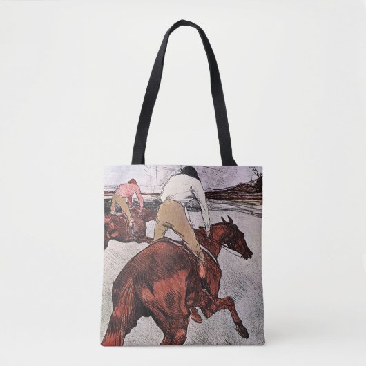 Jockey und Race Horse, Lautrec Tasche (Vorderseite)