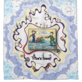 Jockey Underwear Shoot | Literal Wordplay Duschvorhang (Vorderseite)