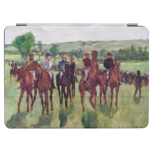 Jockeys and Race Horses, Edgar Degas iPad Air Hülle