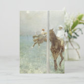 Jockeys Before the Race von Edgar Degas (Stehend Vorderseite)