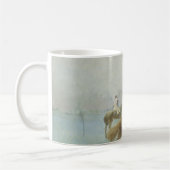 Jockeys Before the Race von Edgar Degas Kaffeetasse (Links)