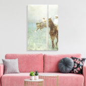 Jockeys Before the Race von Edgar Degas Leinwanddruck (Insitu (Wohnzimmer))