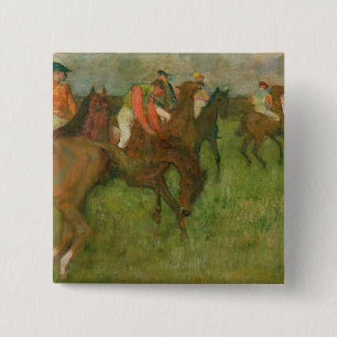 Jockeys Edgar Degass  , 1886-90 Button