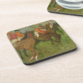 Jockeys Edgar Degass |, 1886-90 Untersetzer (Linke Seite)