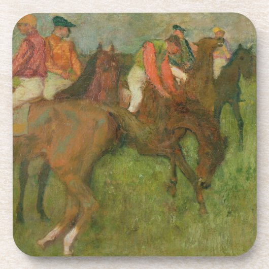 Jockeys Edgar Degass |, 1886-90 Untersetzer (Vorderseite)