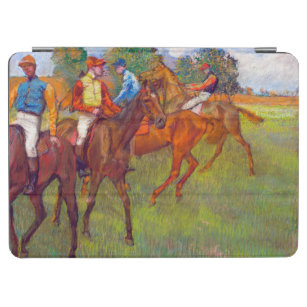 Jockeys und Rennpferde, Edgar Degas iPad Air Hülle