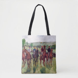Jockeys und Rennpferde, Edgar Degas Tasche