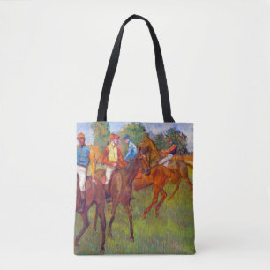 Jockeys und Rennpferde, Edgar Degas Tasche