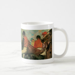 Jockeys von Degas Kaffeetasse