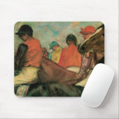 Jockeys von Degas Mousepad (Mit Mouse)