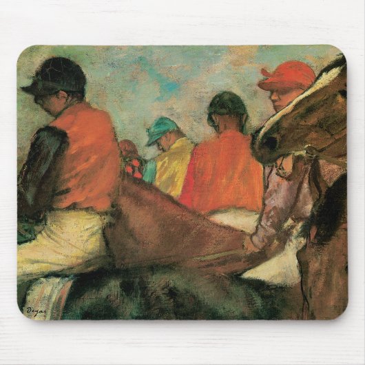 Jockeys von Degas Mousepad (Vorne)