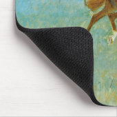 Jockeys vor dem Rennen Mousepad (Ecke)